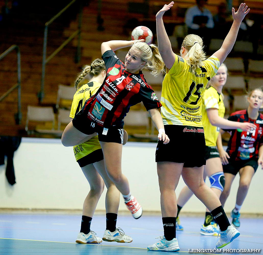 Ungdoms-SM Steg 1 Damjuniorer HK Country-Eslövs IK 15-22,dam,Skövde Idrottshall,Skövde,Sverige,Handboll,,2014,94021