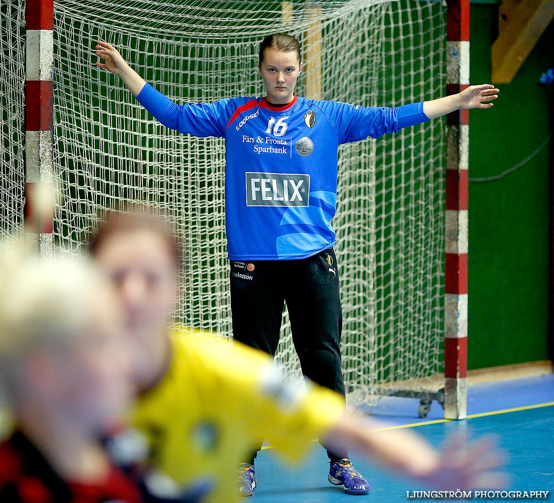 Ungdoms-SM Steg 1 Damjuniorer HK Country-Eslövs IK 15-22,dam,Skövde Idrottshall,Skövde,Sverige,Handboll,,2014,94028