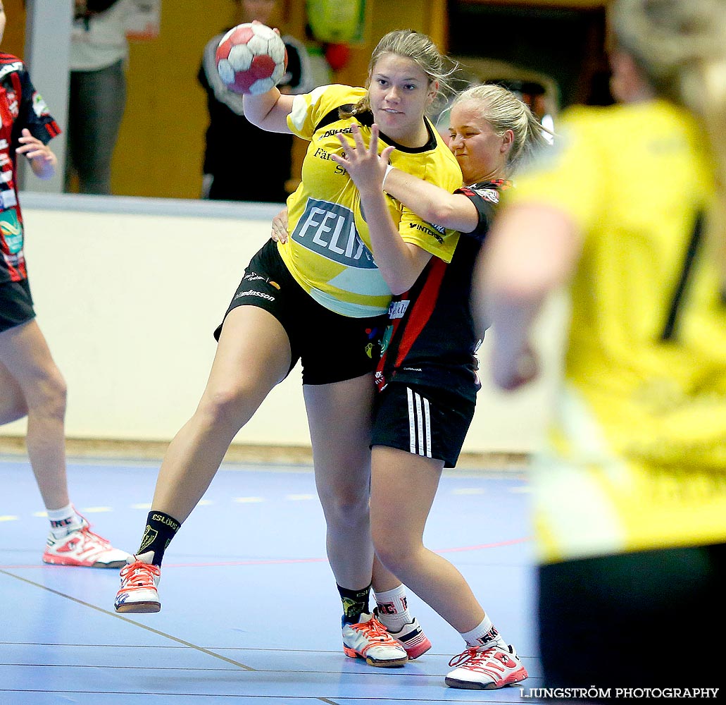 Ungdoms-SM Steg 1 Damjuniorer HK Country-Eslövs IK 15-22,dam,Skövde Idrottshall,Skövde,Sverige,Handboll,,2014,94036