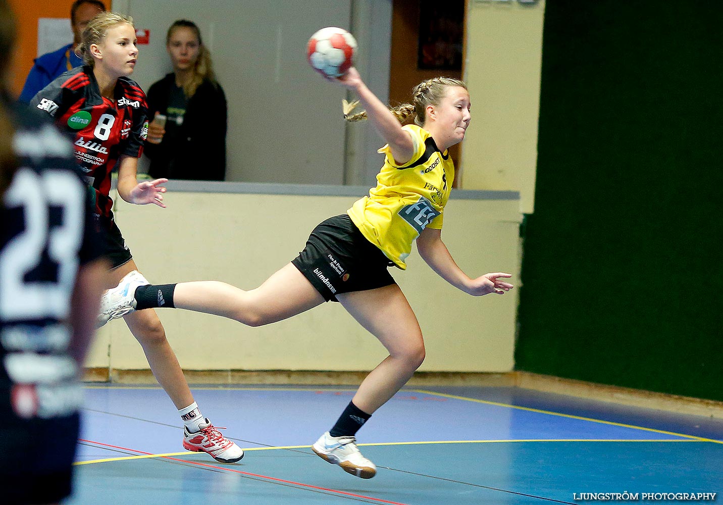 Ungdoms-SM Steg 1 Damjuniorer HK Country-Eslövs IK 15-22,dam,Skövde Idrottshall,Skövde,Sverige,Handboll,,2014,94039