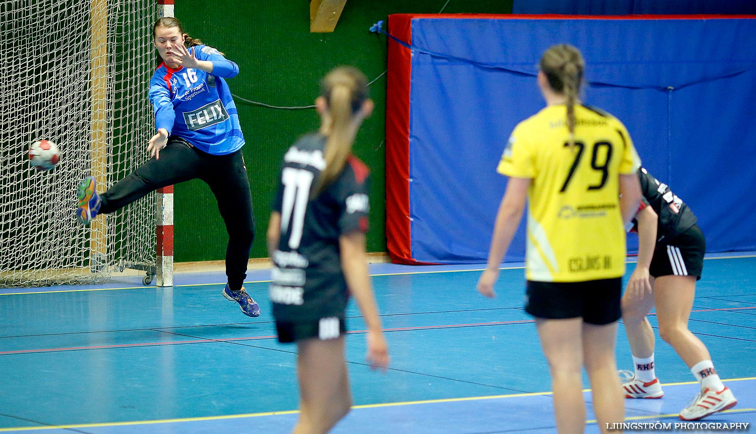 Ungdoms-SM Steg 1 Damjuniorer HK Country-Eslövs IK 15-22,dam,Skövde Idrottshall,Skövde,Sverige,Handboll,,2014,94043