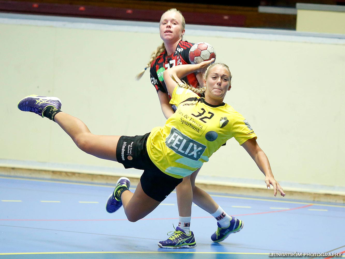 Ungdoms-SM Steg 1 Damjuniorer HK Country-Eslövs IK 15-22,dam,Skövde Idrottshall,Skövde,Sverige,Handboll,,2014,94048