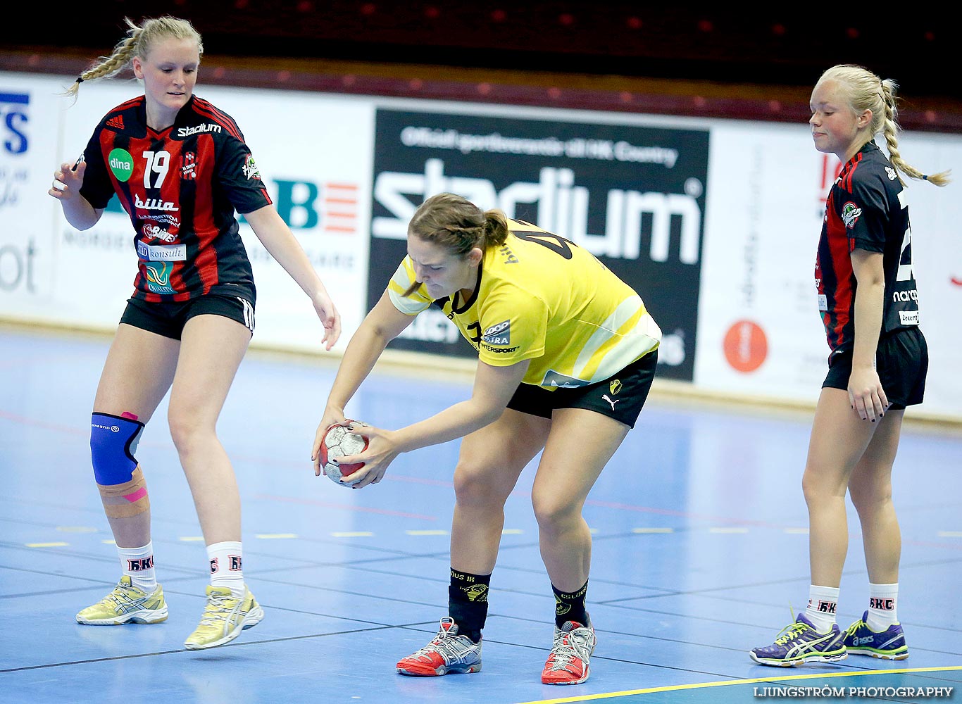 Ungdoms-SM Steg 1 Damjuniorer HK Country-Eslövs IK 15-22,dam,Skövde Idrottshall,Skövde,Sverige,Handboll,,2014,94055