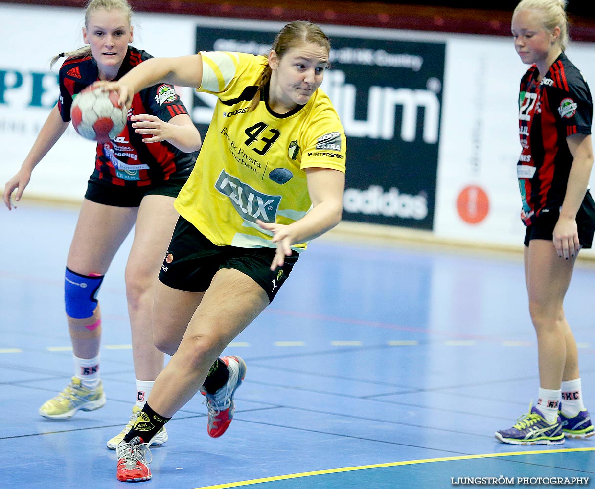 Ungdoms-SM Steg 1 Damjuniorer HK Country-Eslövs IK 15-22,dam,Skövde Idrottshall,Skövde,Sverige,Handboll,,2014,94056