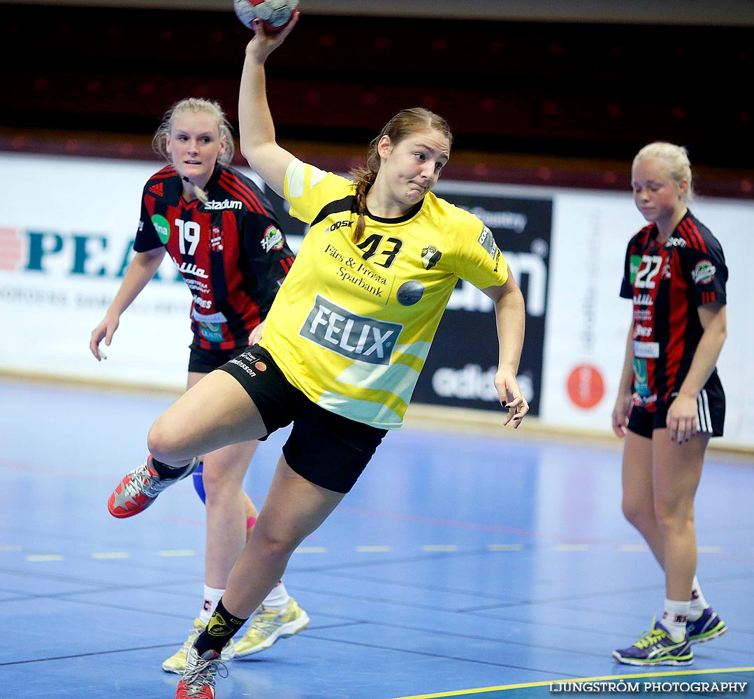 Ungdoms-SM Steg 1 Damjuniorer HK Country-Eslövs IK 15-22,dam,Skövde Idrottshall,Skövde,Sverige,Handboll,,2014,94057