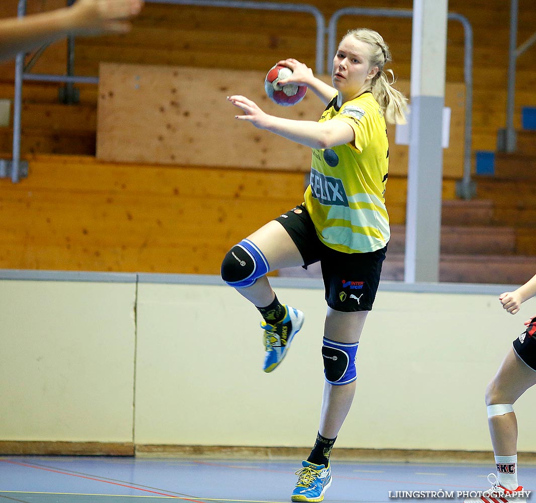 Ungdoms-SM Steg 1 Damjuniorer HK Country-Eslövs IK 15-22,dam,Skövde Idrottshall,Skövde,Sverige,Handboll,,2014,94058