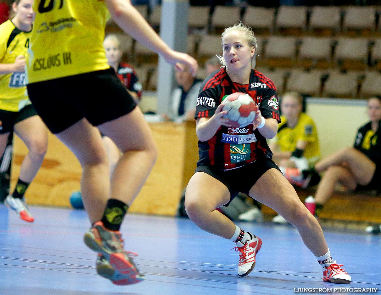 Ungdoms-SM Steg 1 Damjuniorer HK Country-Eslövs IK 15-22,dam,Skövde Idrottshall,Skövde,Sverige,Handboll,,2014,94065