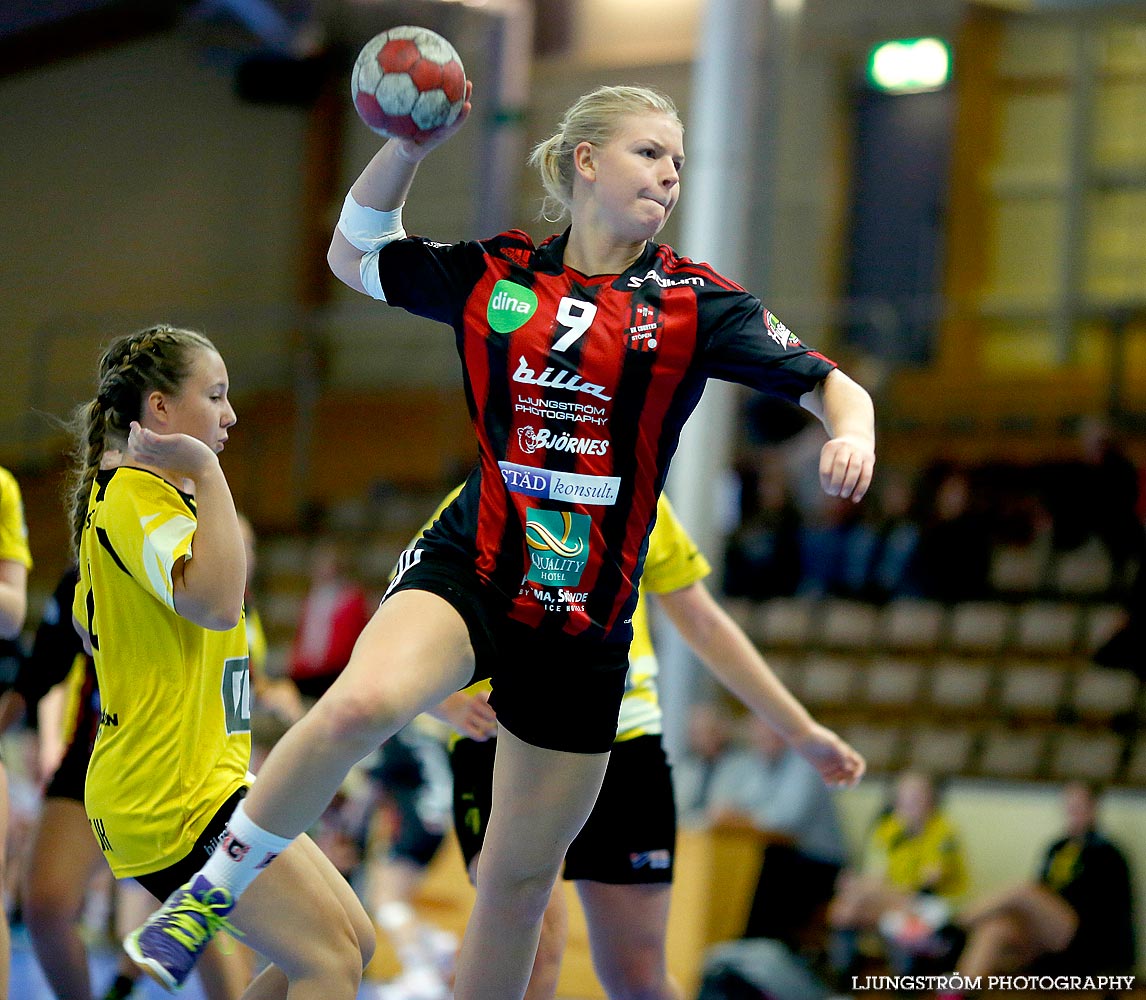 Ungdoms-SM Steg 1 Damjuniorer HK Country-Eslövs IK 15-22,dam,Skövde Idrottshall,Skövde,Sverige,Handboll,,2014,94066