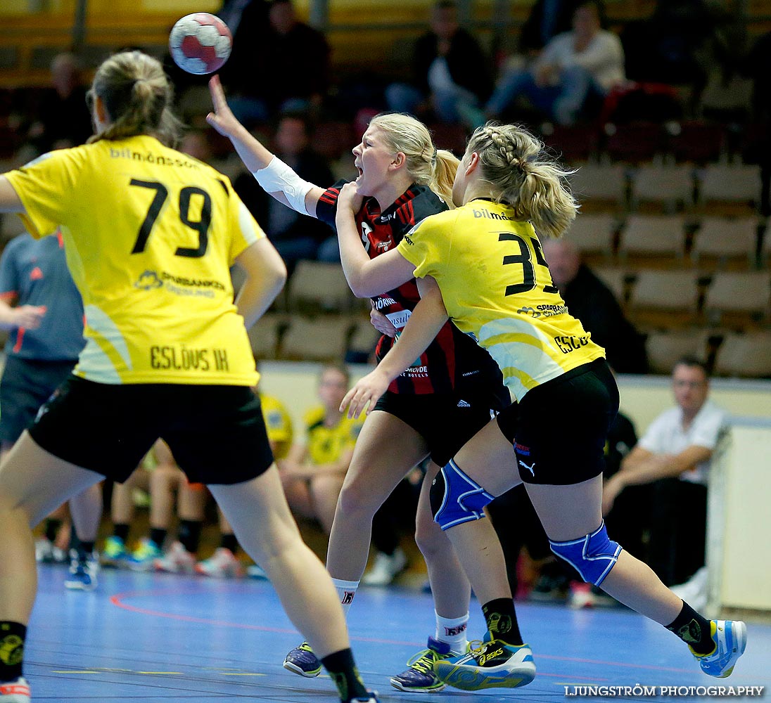 Ungdoms-SM Steg 1 Damjuniorer HK Country-Eslövs IK 15-22,dam,Skövde Idrottshall,Skövde,Sverige,Handboll,,2014,94070