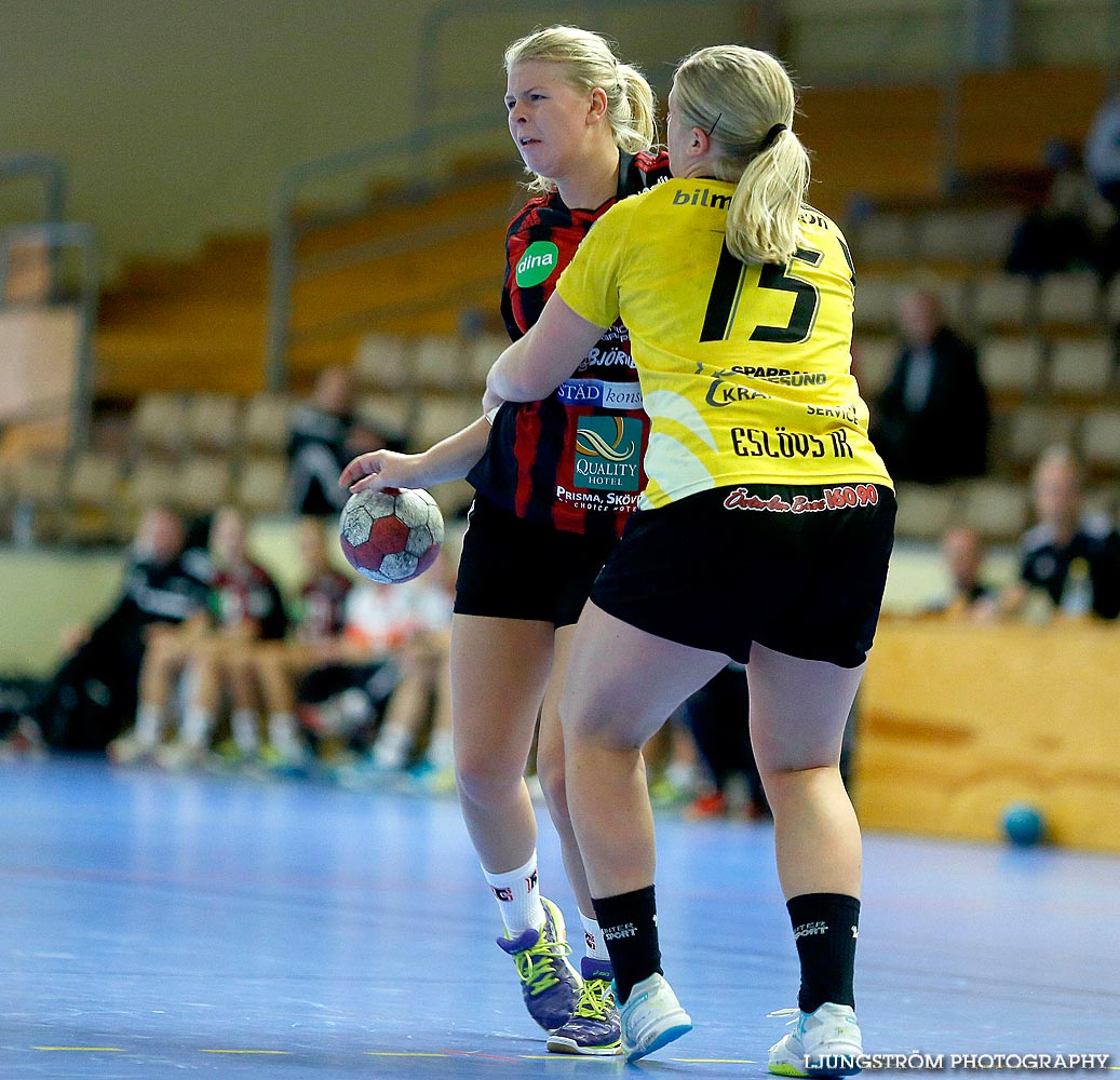 Ungdoms-SM Steg 1 Damjuniorer HK Country-Eslövs IK 15-22,dam,Skövde Idrottshall,Skövde,Sverige,Handboll,,2014,94074