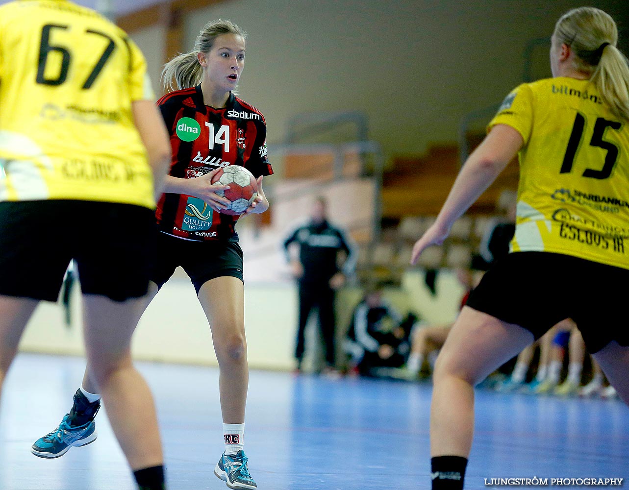 Ungdoms-SM Steg 1 Damjuniorer HK Country-Eslövs IK 15-22,dam,Skövde Idrottshall,Skövde,Sverige,Handboll,,2014,94078