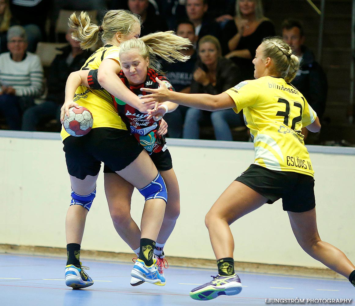 Ungdoms-SM Steg 1 Damjuniorer HK Country-Eslövs IK 15-22,dam,Skövde Idrottshall,Skövde,Sverige,Handboll,,2014,94084