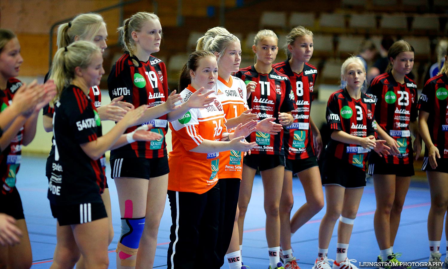 Ungdoms-SM Steg 1 Damjuniorer HK Country-Eslövs IK 15-22,dam,Skövde Idrottshall,Skövde,Sverige,Handboll,,2014,94090