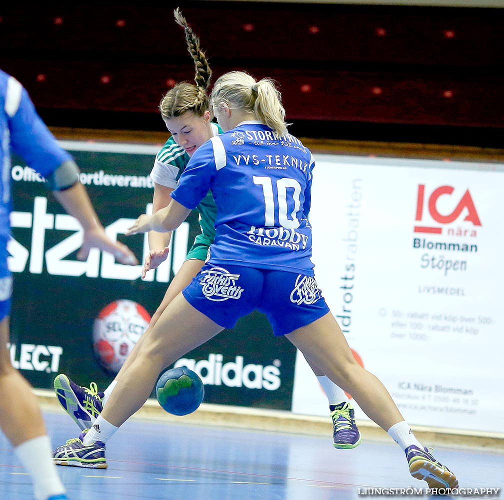 Ungdoms-SM Steg 1 Damjuniorer Kungälvs HK-IF Hallby HK 17-28,dam,Skövde Idrottshall,Skövde,Sverige,Handboll,,2014,94489