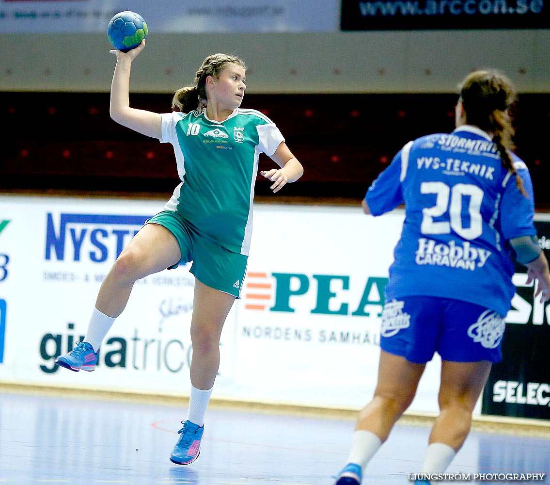 Ungdoms-SM Steg 1 Damjuniorer Kungälvs HK-IF Hallby HK 17-28,dam,Skövde Idrottshall,Skövde,Sverige,Handboll,,2014,94491