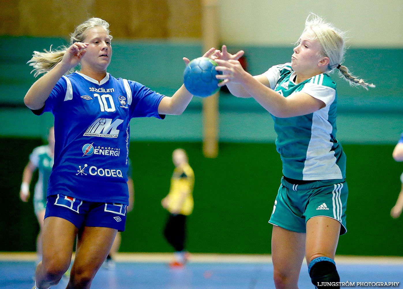 Ungdoms-SM Steg 1 Damjuniorer Kungälvs HK-IF Hallby HK 17-28,dam,Skövde Idrottshall,Skövde,Sverige,Handboll,,2014,94495