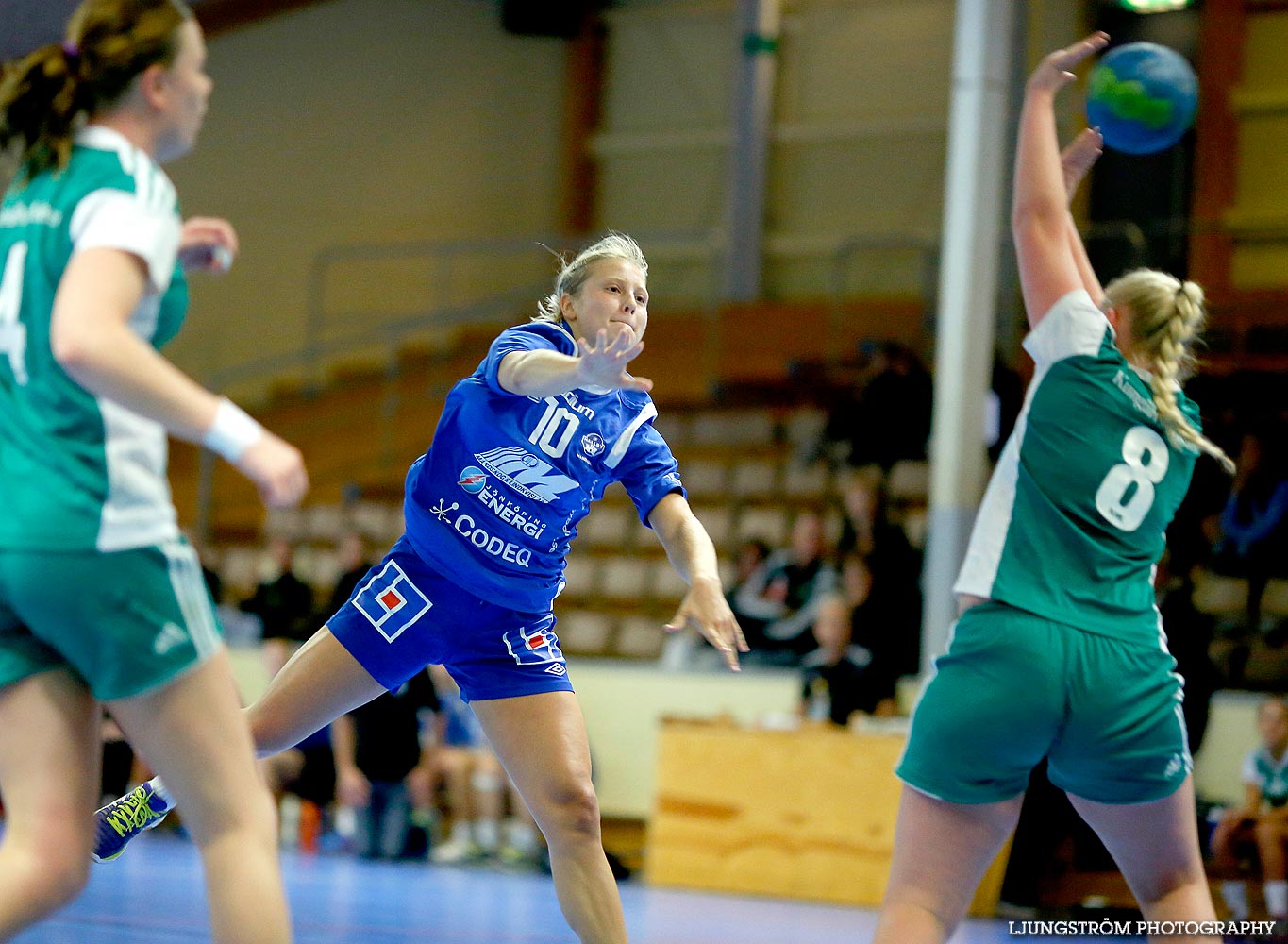 Ungdoms-SM Steg 1 Damjuniorer Kungälvs HK-IF Hallby HK 17-28,dam,Skövde Idrottshall,Skövde,Sverige,Handboll,,2014,94509