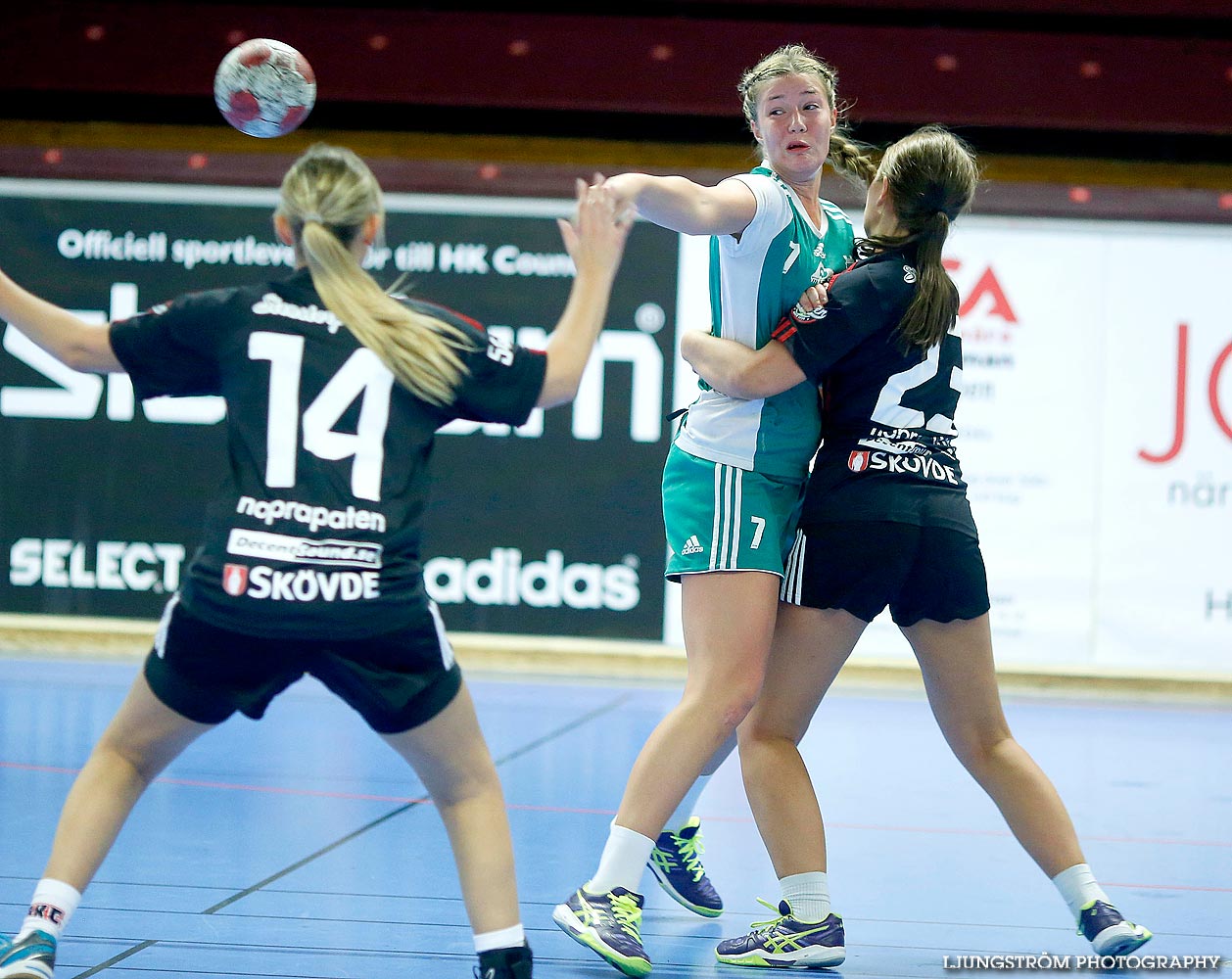 Ungdoms-SM Steg 1 Damjuniorer HK Country-Kungälvs HK 15-22,dam,Skövde Idrottshall,Skövde,Sverige,Handboll,,2014,94538