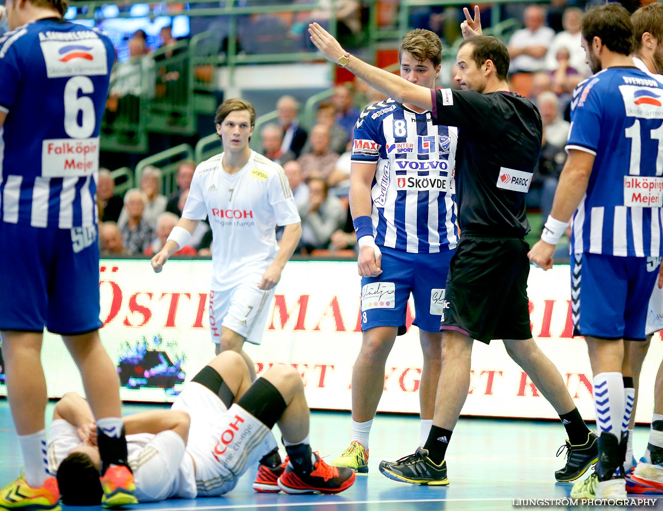 IFK Skövde HK-Ricoh HK 27-19,herr,Arena Skövde,Skövde,Sverige,Handboll,,2014,95445