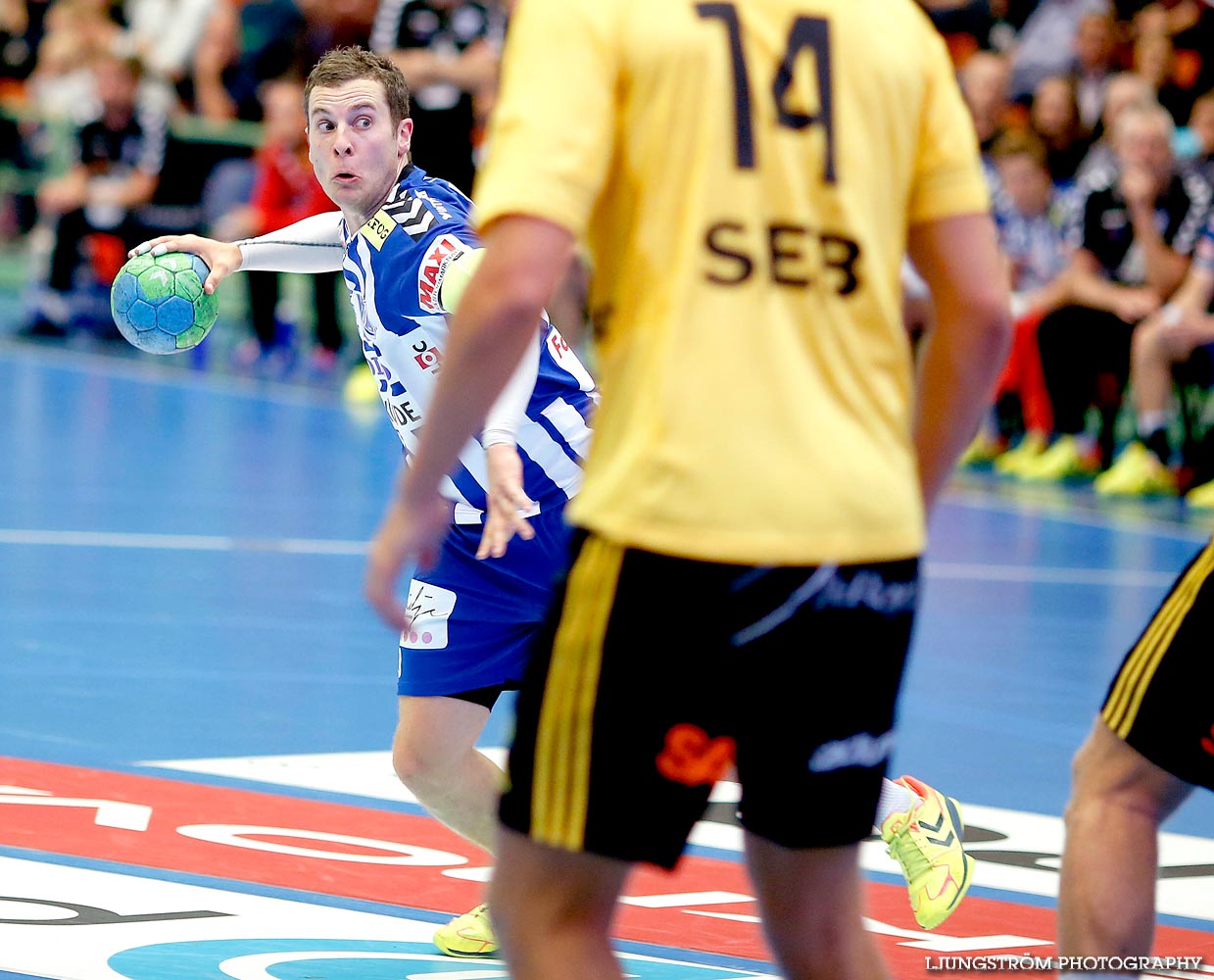 IFK Skövde HK-IK Sävehof 25-30,herr,Arena Skövde,Skövde,Sverige,Handboll,,2014,96275