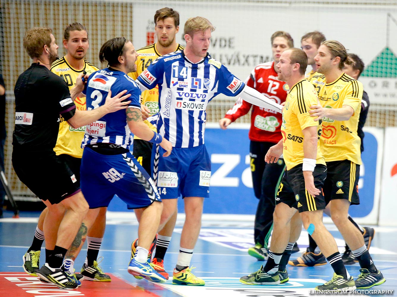 IFK Skövde HK-IK Sävehof 25-30,herr,Arena Skövde,Skövde,Sverige,Handboll,,2014,96299