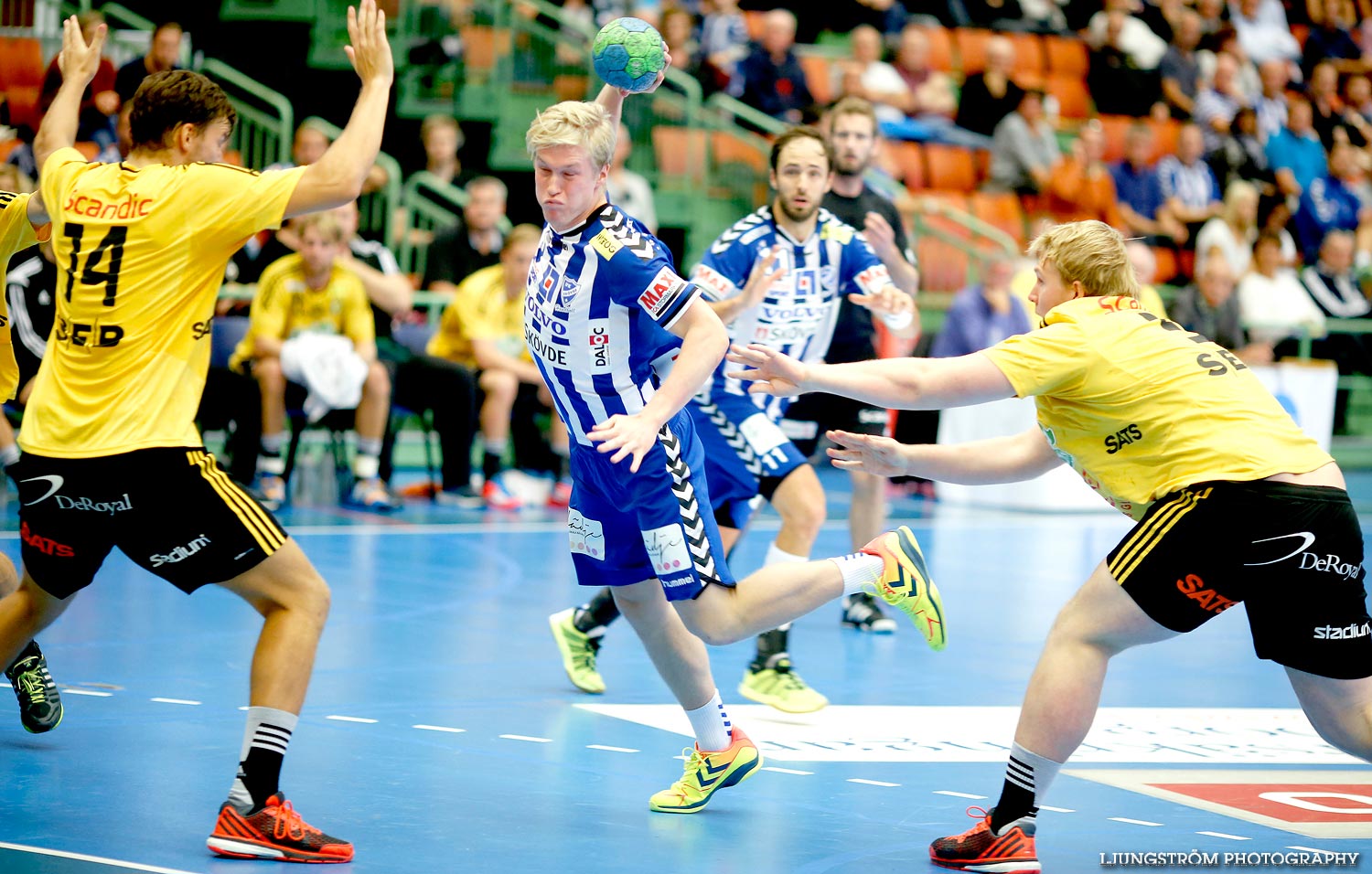 IFK Skövde HK-IK Sävehof 25-30,herr,Arena Skövde,Skövde,Sverige,Handboll,,2014,96403