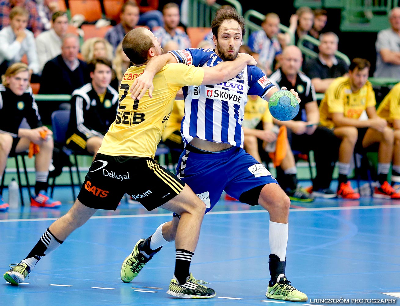 IFK Skövde HK-IK Sävehof 25-30,herr,Arena Skövde,Skövde,Sverige,Handboll,,2014,96415