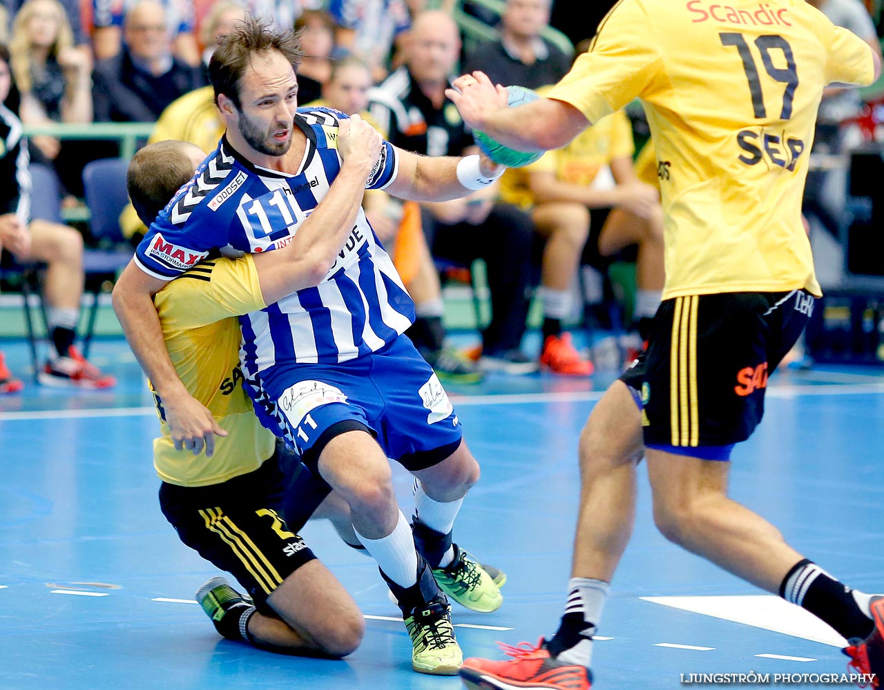 IFK Skövde HK-IK Sävehof 25-30,herr,Arena Skövde,Skövde,Sverige,Handboll,,2014,96417