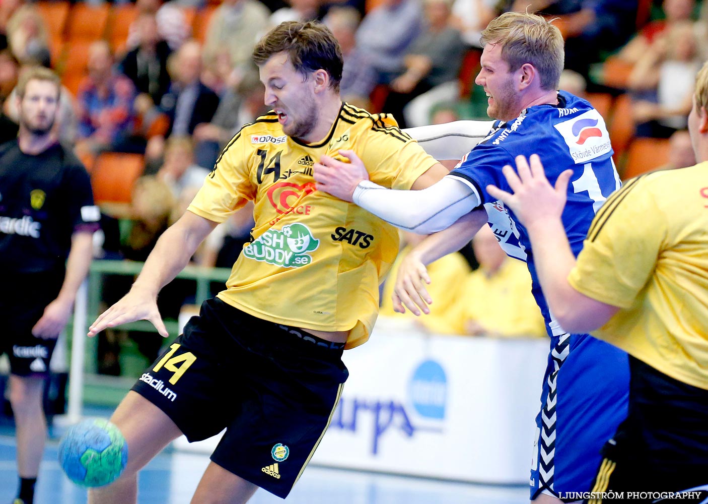 IFK Skövde HK-IK Sävehof 25-30,herr,Arena Skövde,Skövde,Sverige,Handboll,,2014,96435