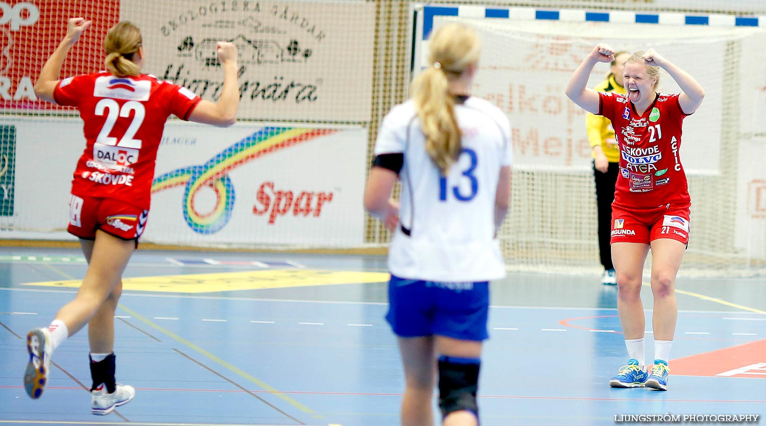 Skövde HF-Spårvägens HF 27-13,dam,Arena Skövde,Skövde,Sverige,Handboll,,2014,95375