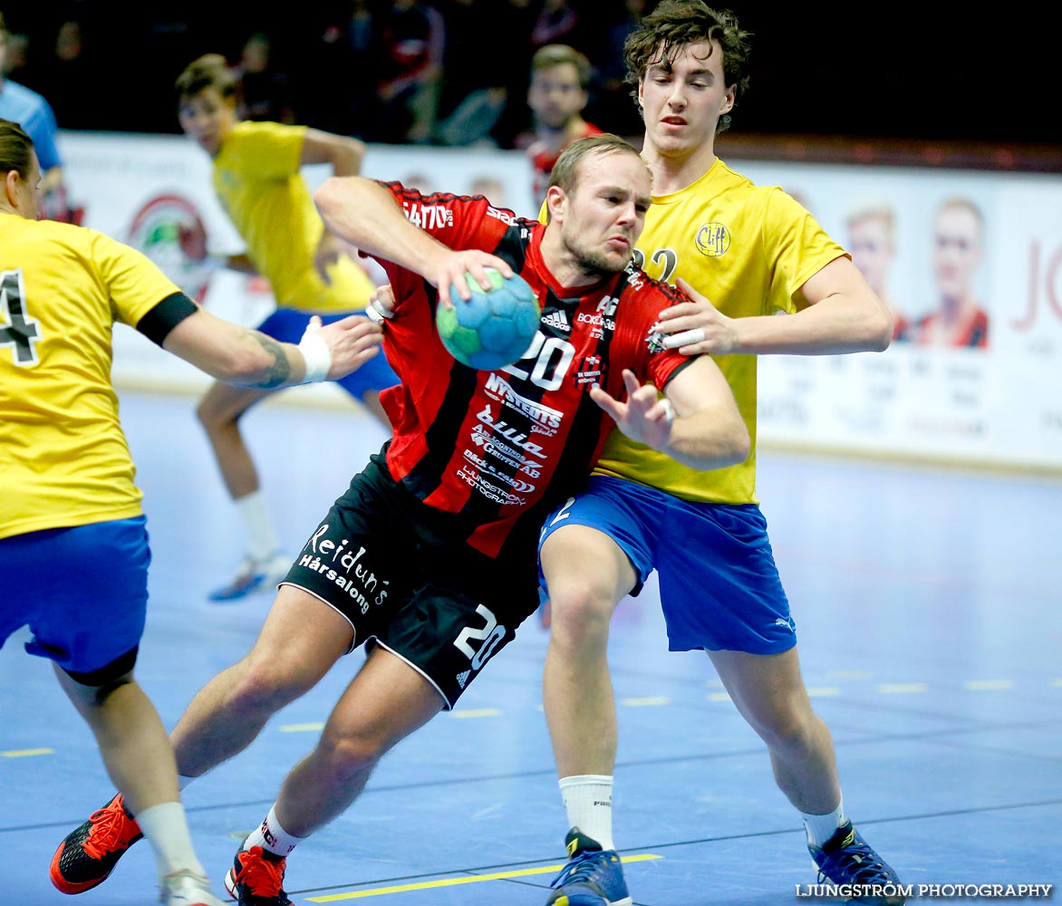 HK Country-HK Cliff 28-24,herr,Skövde Idrottshall,Skövde,Sverige,Handboll,,2014,97205