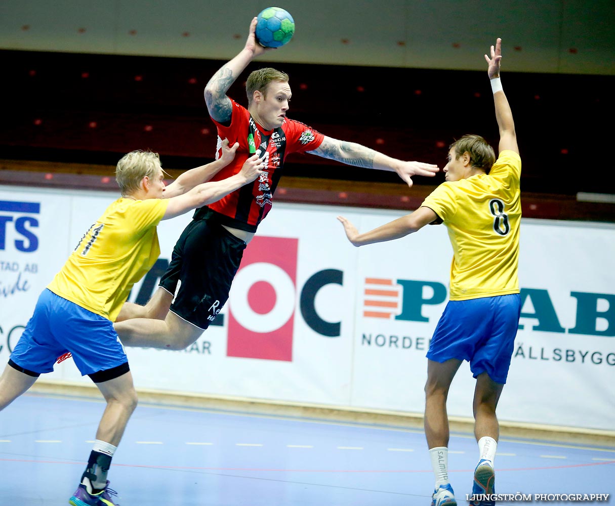 HK Country-HK Cliff 28-24,herr,Skövde Idrottshall,Skövde,Sverige,Handboll,,2014,97207