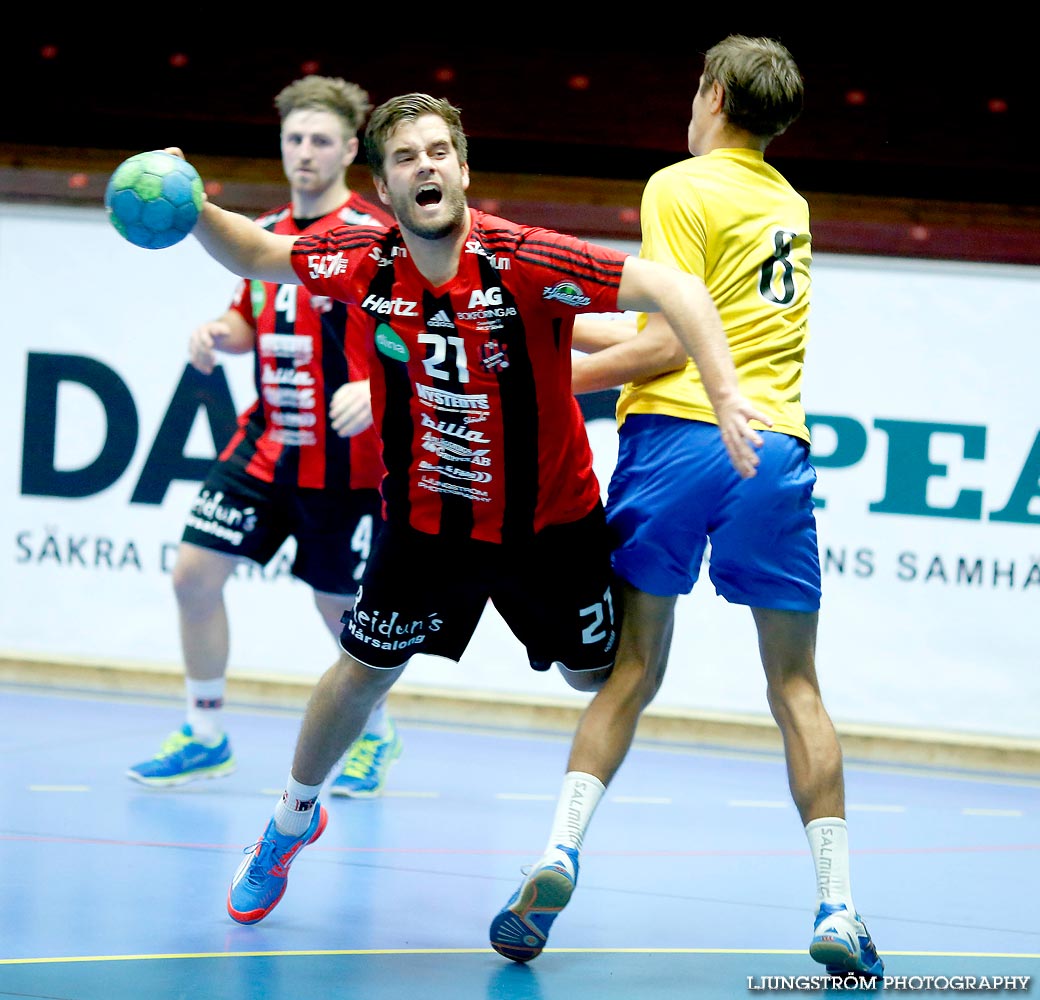 HK Country-HK Cliff 28-24,herr,Skövde Idrottshall,Skövde,Sverige,Handboll,,2014,97215