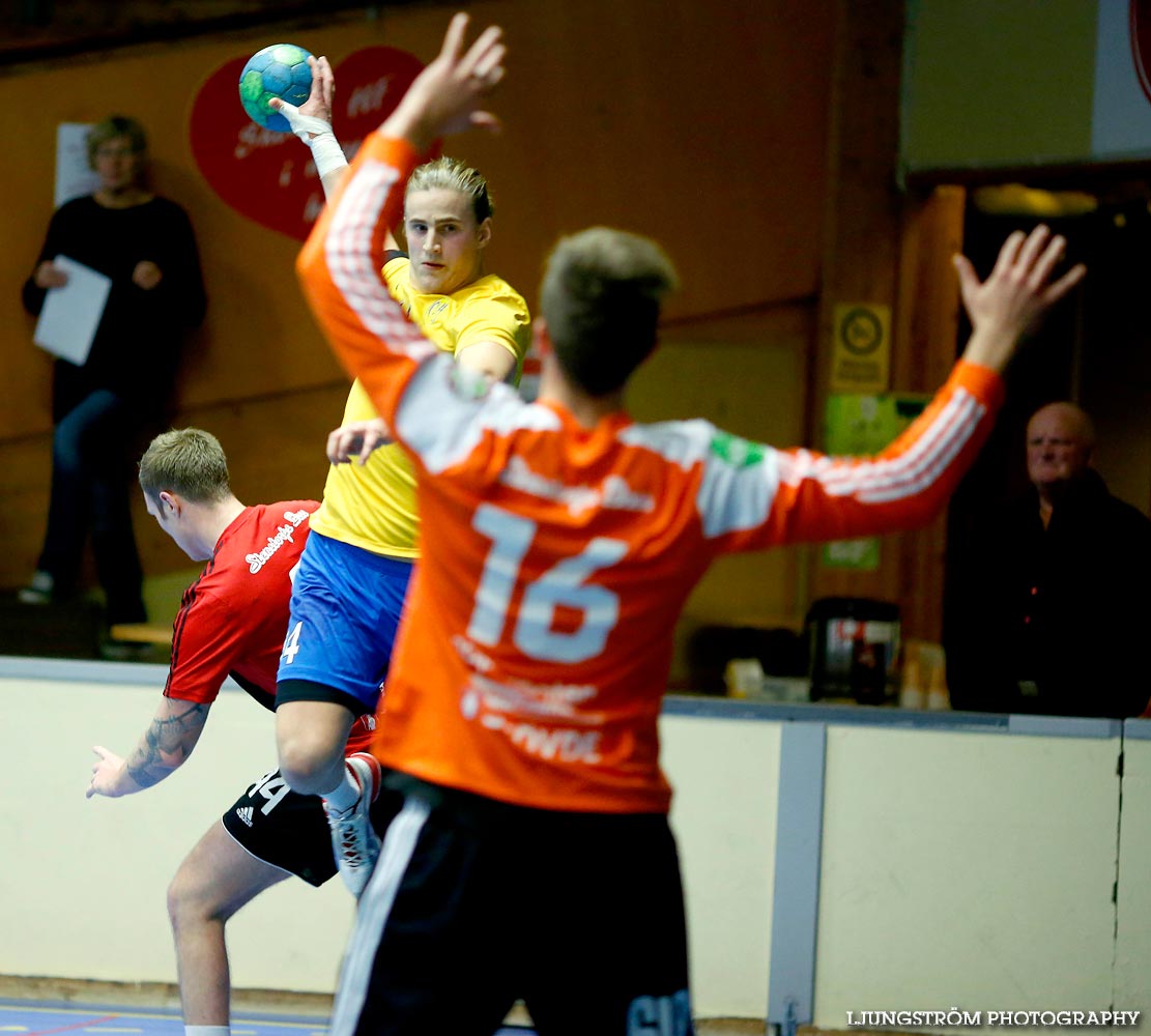 HK Country-HK Cliff 28-24,herr,Skövde Idrottshall,Skövde,Sverige,Handboll,,2014,97235