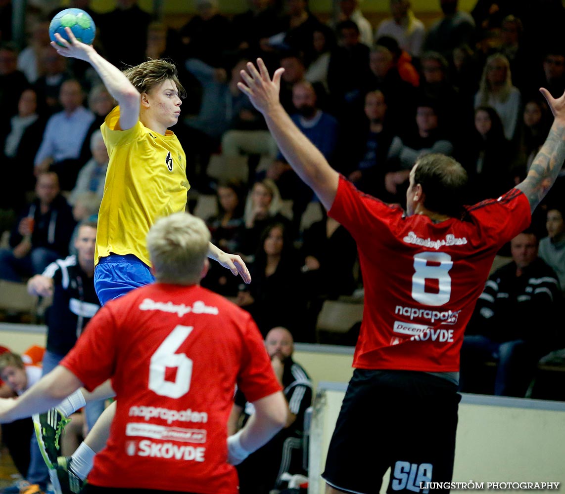 HK Country-HK Cliff 28-24,herr,Skövde Idrottshall,Skövde,Sverige,Handboll,,2014,97237