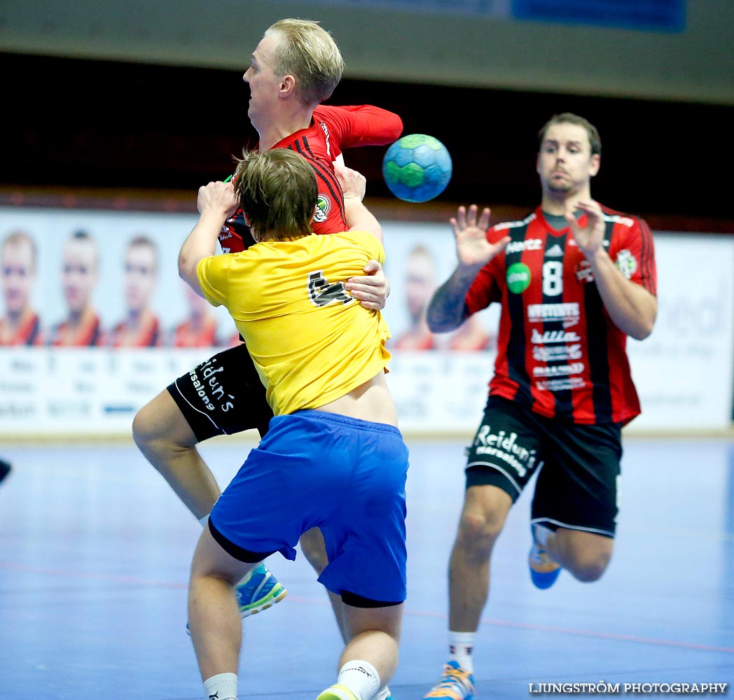 HK Country-HK Cliff 28-24,herr,Skövde Idrottshall,Skövde,Sverige,Handboll,,2014,97266