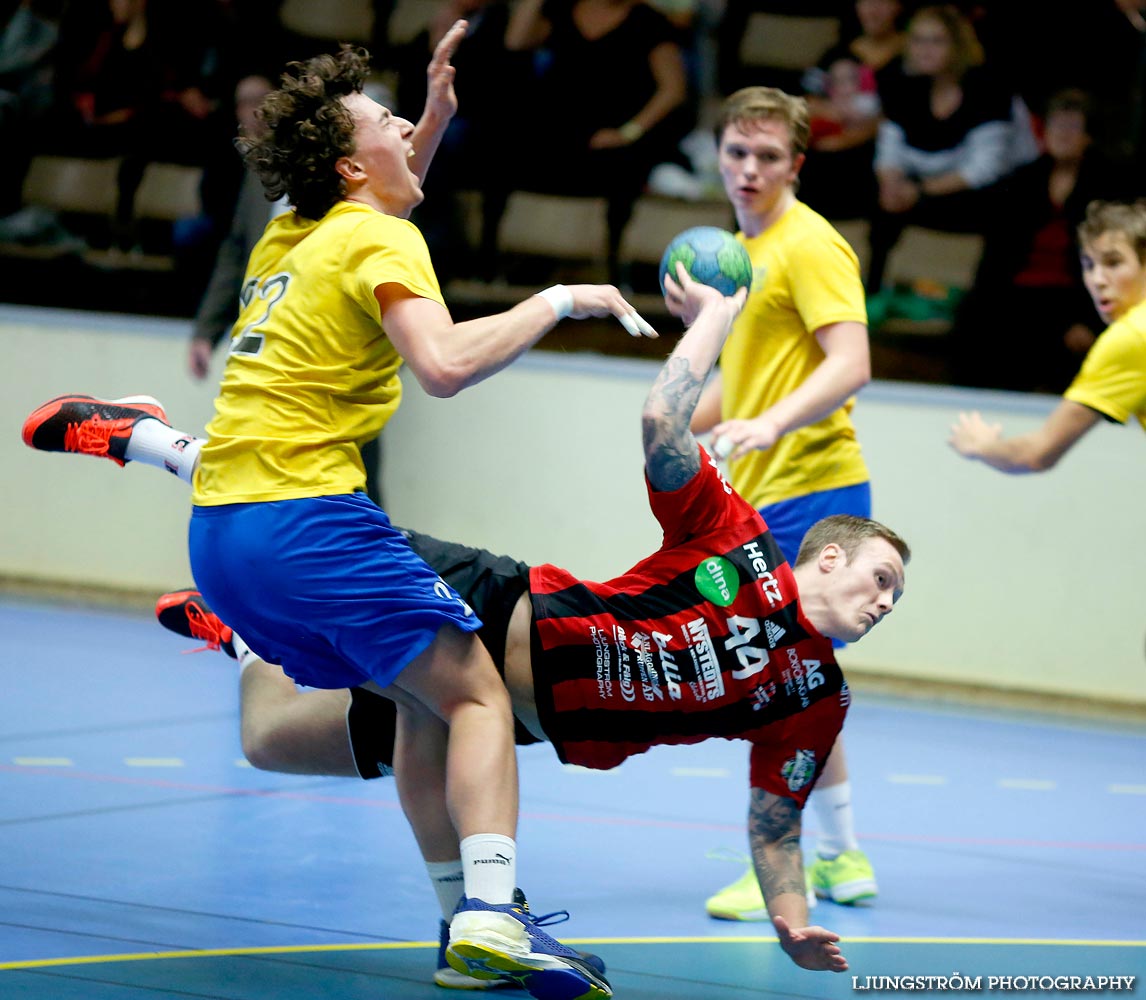 HK Country-HK Cliff 28-24,herr,Skövde Idrottshall,Skövde,Sverige,Handboll,,2014,97281