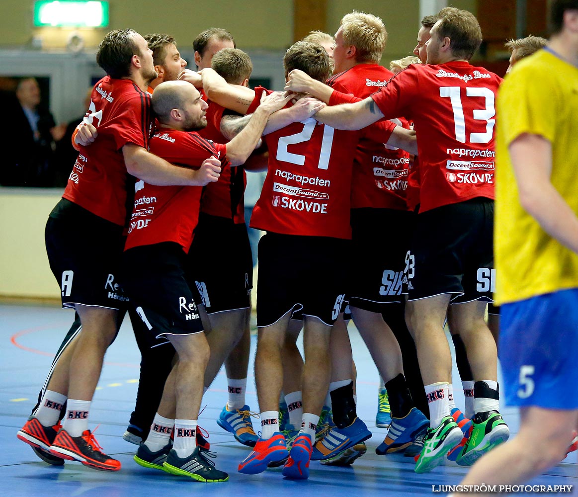 HK Country-HK Cliff 28-24,herr,Skövde Idrottshall,Skövde,Sverige,Handboll,,2014,97297