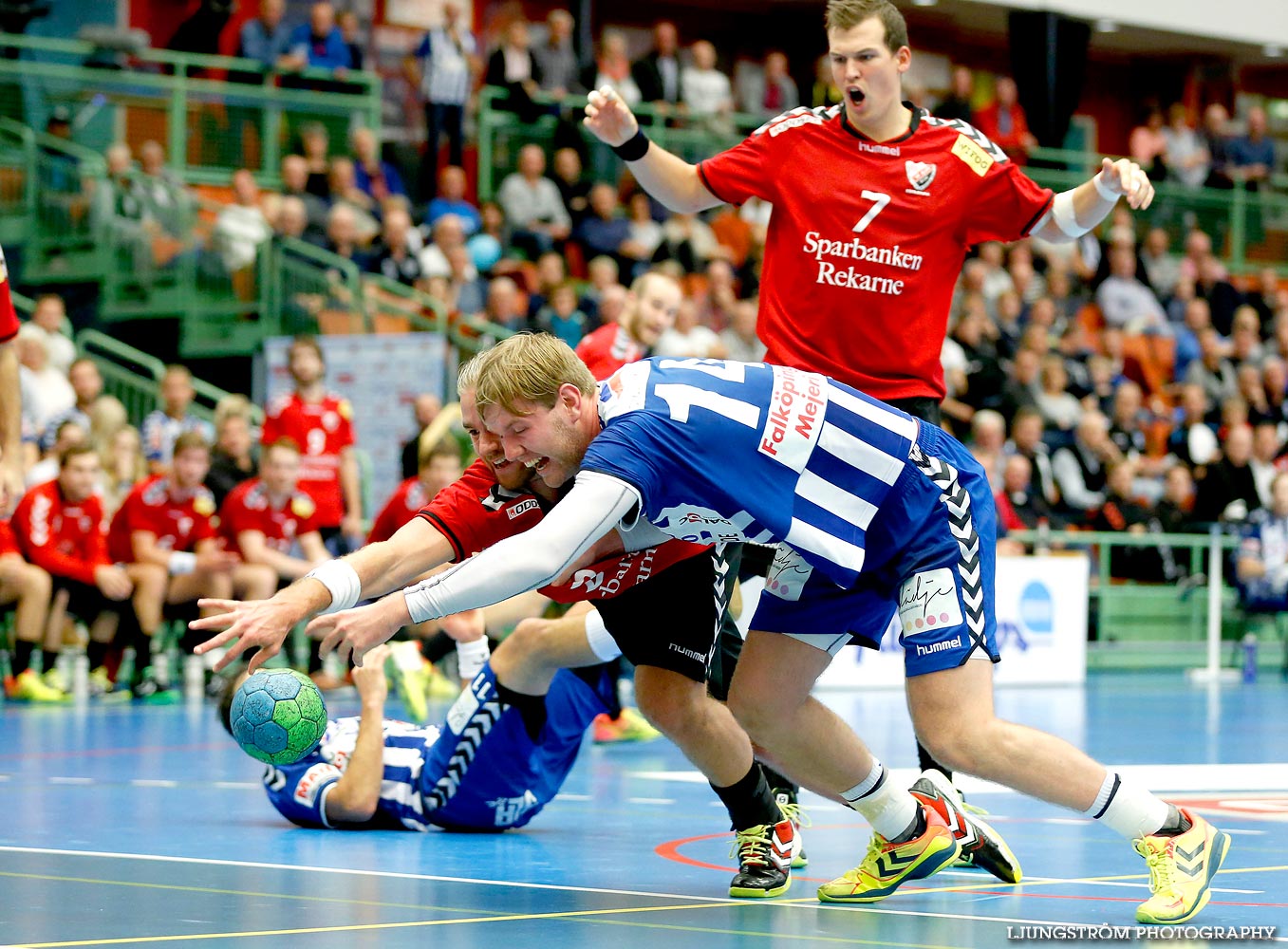 IFK Skövde HK-Eskilstuna Guif 29-31,herr,Arena Skövde,Skövde,Sverige,Handboll,,2014,96789