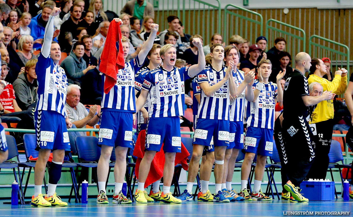 IFK Skövde HK-Eskilstuna Guif 29-31,herr,Arena Skövde,Skövde,Sverige,Handboll,,2014,96792