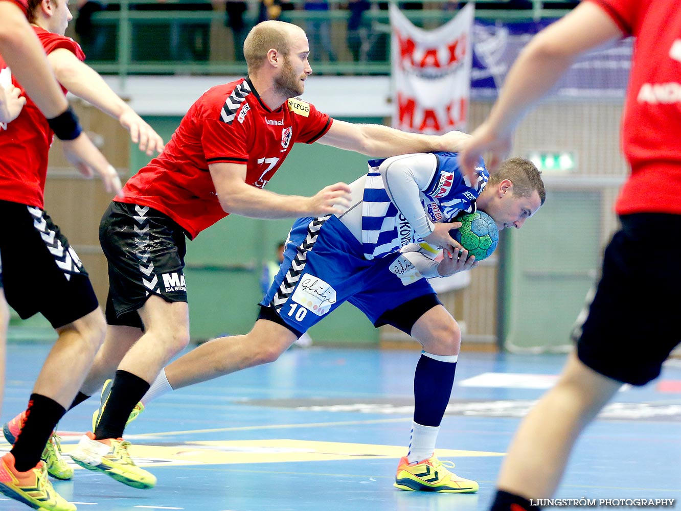 IFK Skövde HK-Eskilstuna Guif 29-31,herr,Arena Skövde,Skövde,Sverige,Handboll,,2014,96803