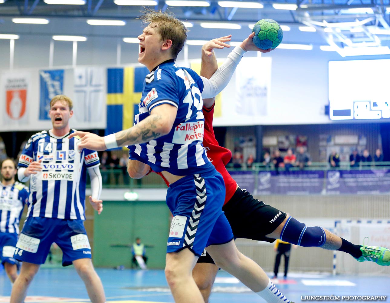 IFK Skövde HK-Eskilstuna Guif 29-31,herr,Arena Skövde,Skövde,Sverige,Handboll,,2014,96813