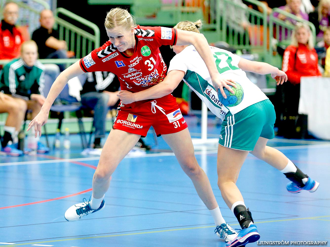 Skövde HF-Skuru IK 23-28,dam,Arena Skövde,Skövde,Sverige,Handboll,,2014,95552