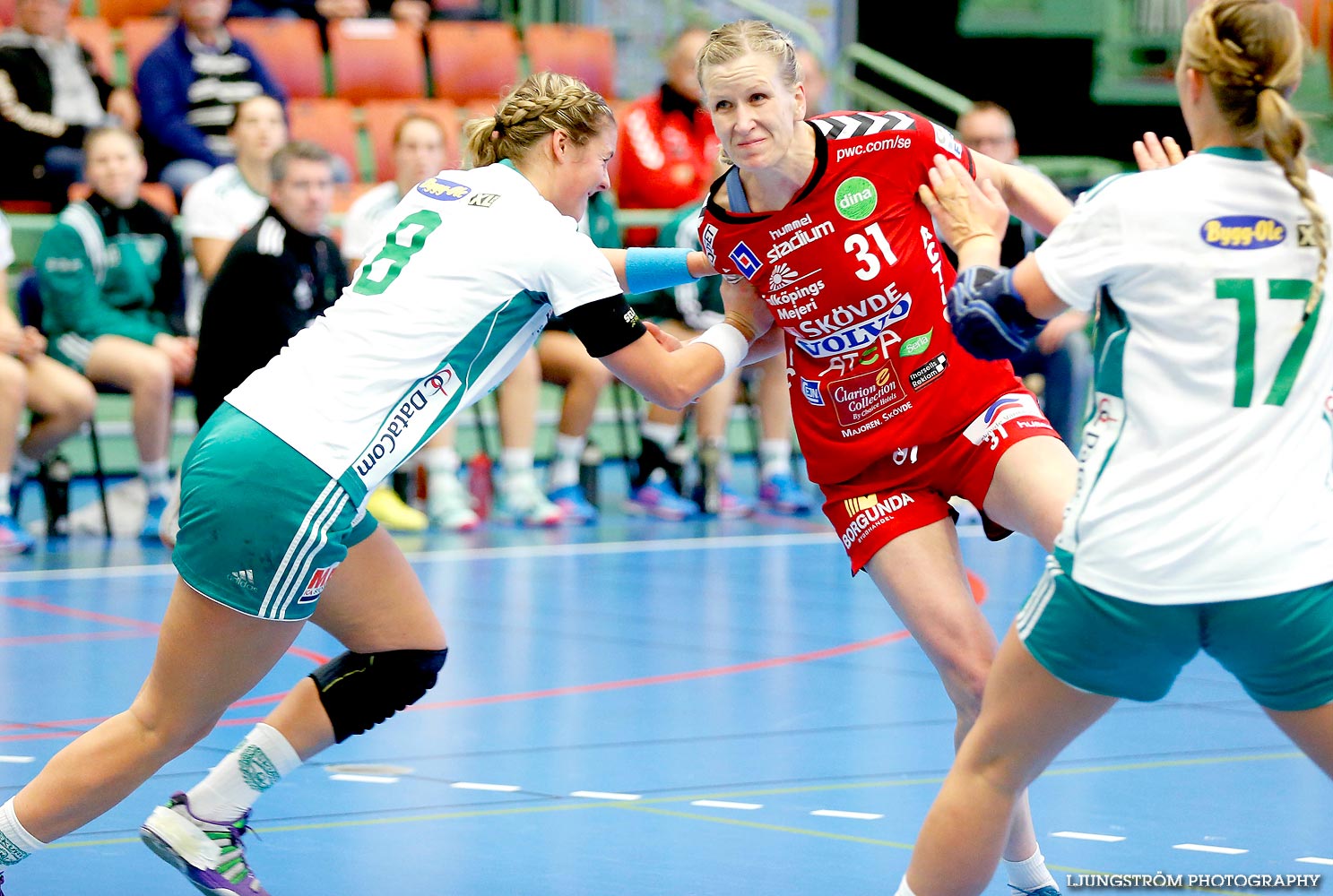 Skövde HF-Skuru IK 23-28,dam,Arena Skövde,Skövde,Sverige,Handboll,,2014,95558