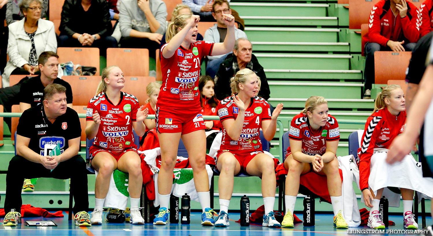 Skövde HF-Skuru IK 23-28,dam,Arena Skövde,Skövde,Sverige,Handboll,,2014,95593