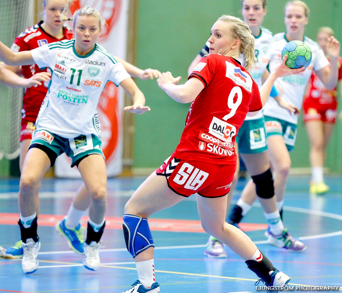 Skövde HF-Skuru IK 23-28,dam,Arena Skövde,Skövde,Sverige,Handboll,,2014,95623