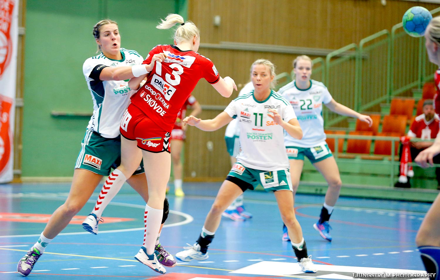 Skövde HF-Skuru IK 23-28,dam,Arena Skövde,Skövde,Sverige,Handboll,,2014,95629