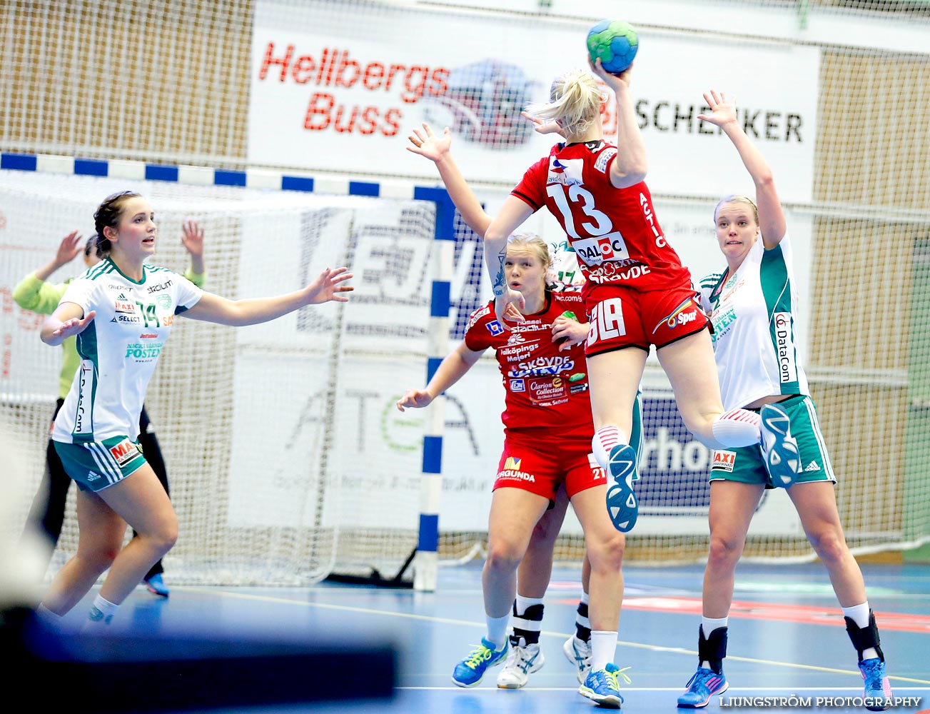 Skövde HF-Skuru IK 23-28,dam,Arena Skövde,Skövde,Sverige,Handboll,,2014,95637