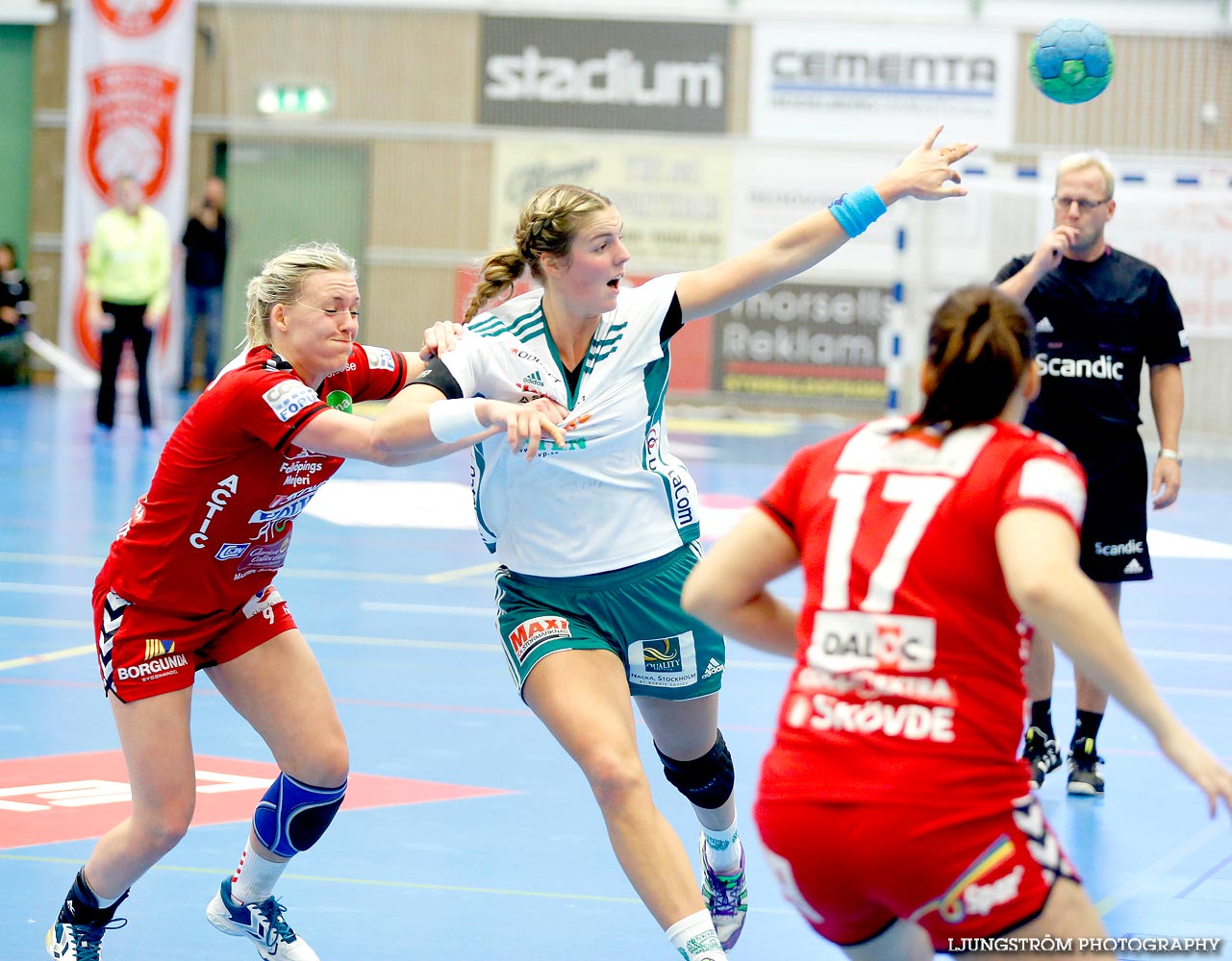 Skövde HF-Skuru IK 23-28,dam,Arena Skövde,Skövde,Sverige,Handboll,,2014,95647