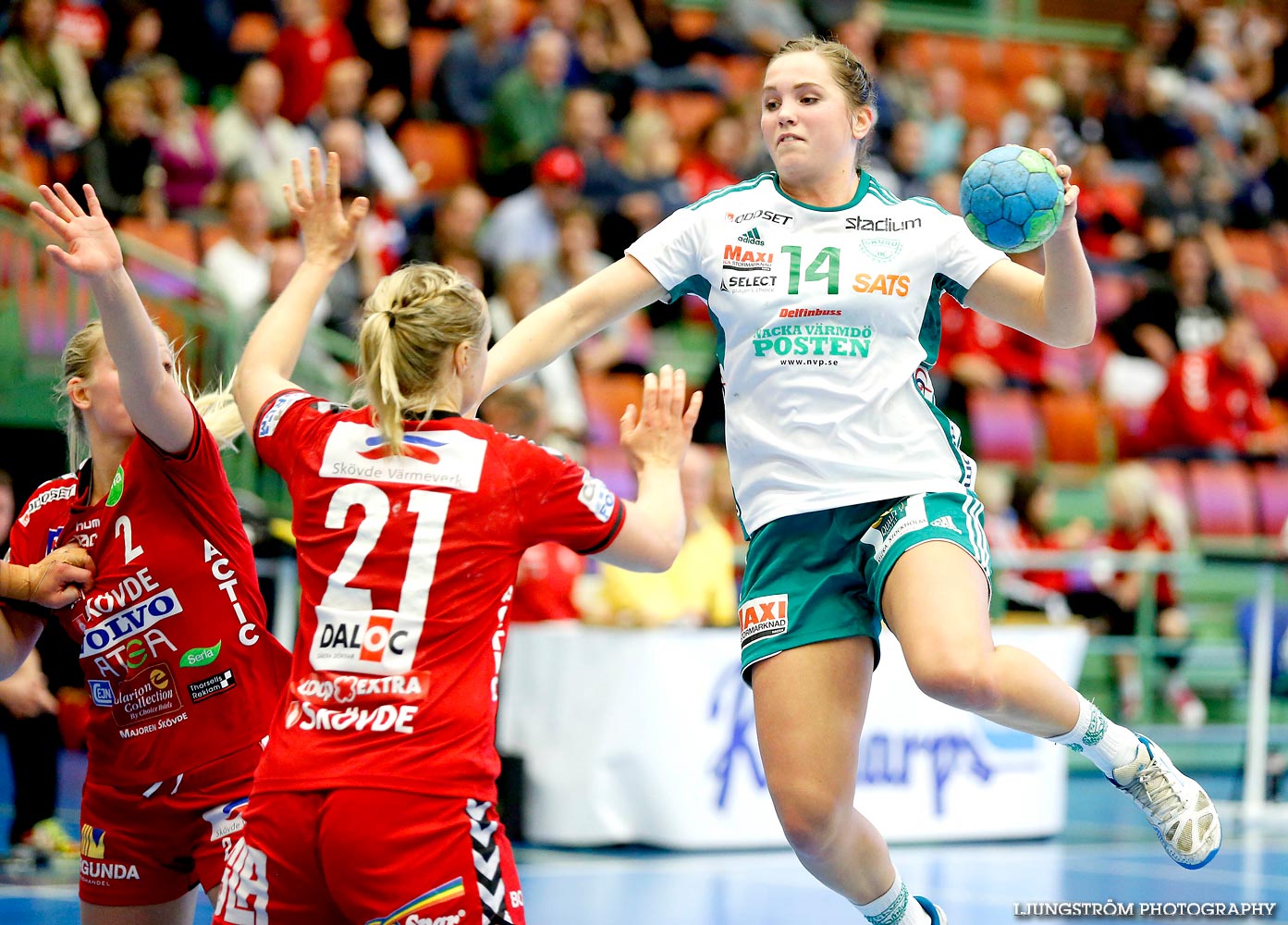 Skövde HF-Skuru IK 23-28,dam,Arena Skövde,Skövde,Sverige,Handboll,,2014,95650